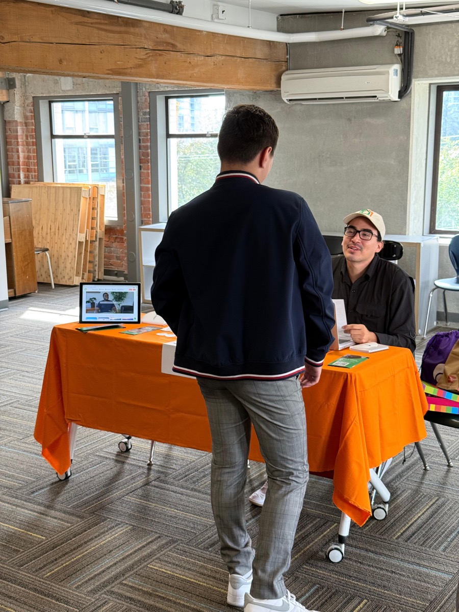 One-on-one tenant conversation